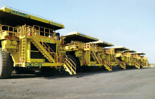 888集团官网正版HD2000变频器成功应用于110t矿山自卸车