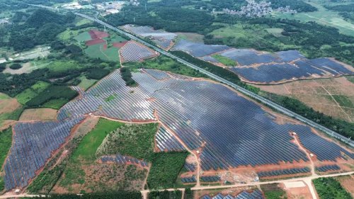 湖南蓝山60MW复合光伏发电项目