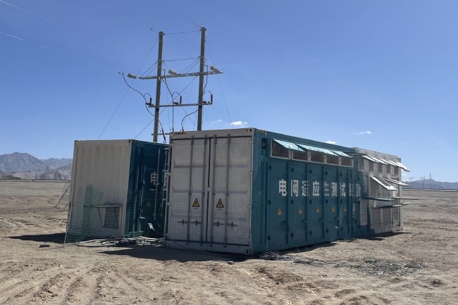 甘肃酒泉某风电场电网适应性、故障穿越能力测试